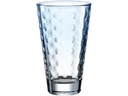 Leonardo Trinkglas Optic Pastell 300 ml, 6 Stück, Blau
