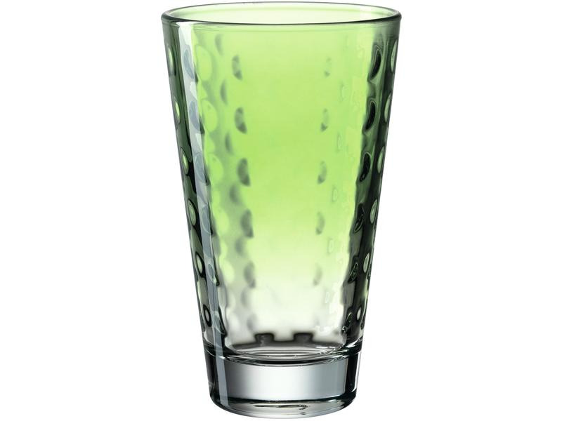 Leonardo Trinkglas Optic Pastell 300 ml, 6 Stück, Grün