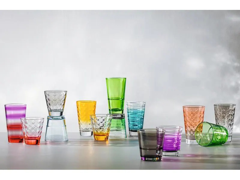 Leonardo Trinkglas Optic Pastell 300 ml, 6 Stück, Grün