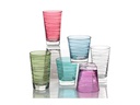 Leonardo Trinkglas Vario Struttura 250 ml, 6 Stück, Violett