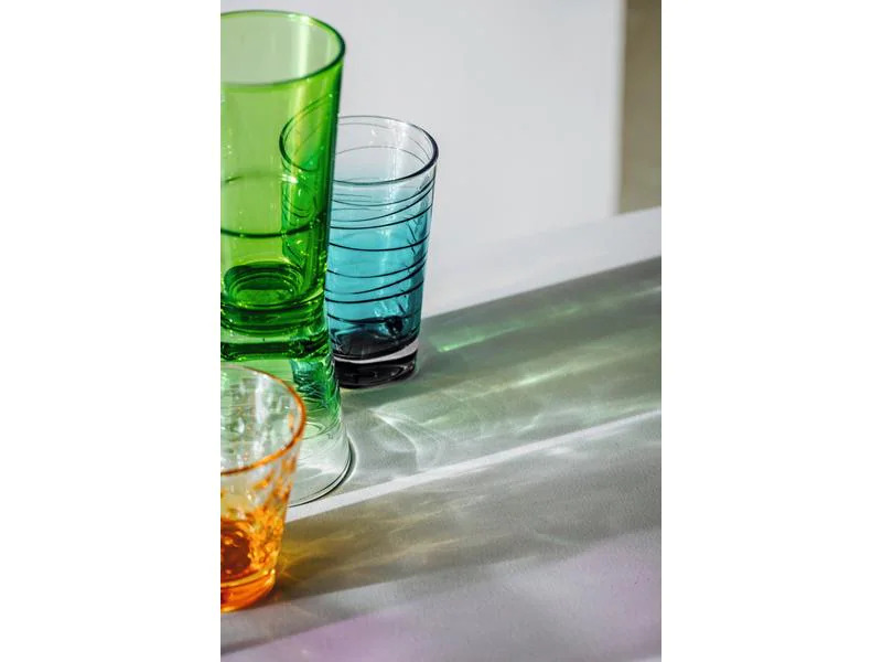 Leonardo Trinkglas Vario Struttura 280 ml, 6 Stück, Grün