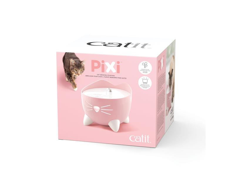 Catit Wasserautomat Pixi Fountain Rosa, 2.5 l