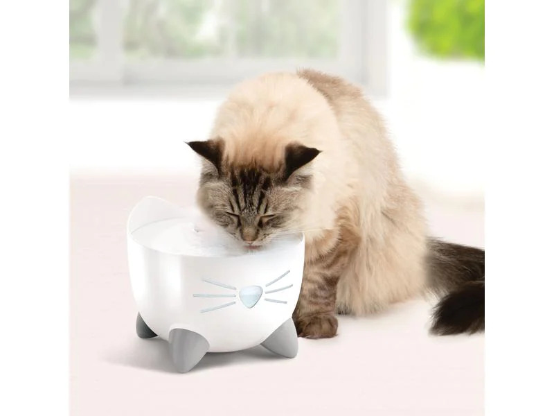 Catit Wasserautomat Pixi Fountain Weiss, 2.5 l