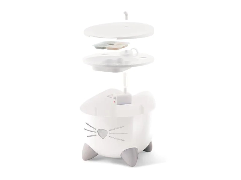 Catit Wasserautomat Pixi Fountain Weiss, 2.5 l