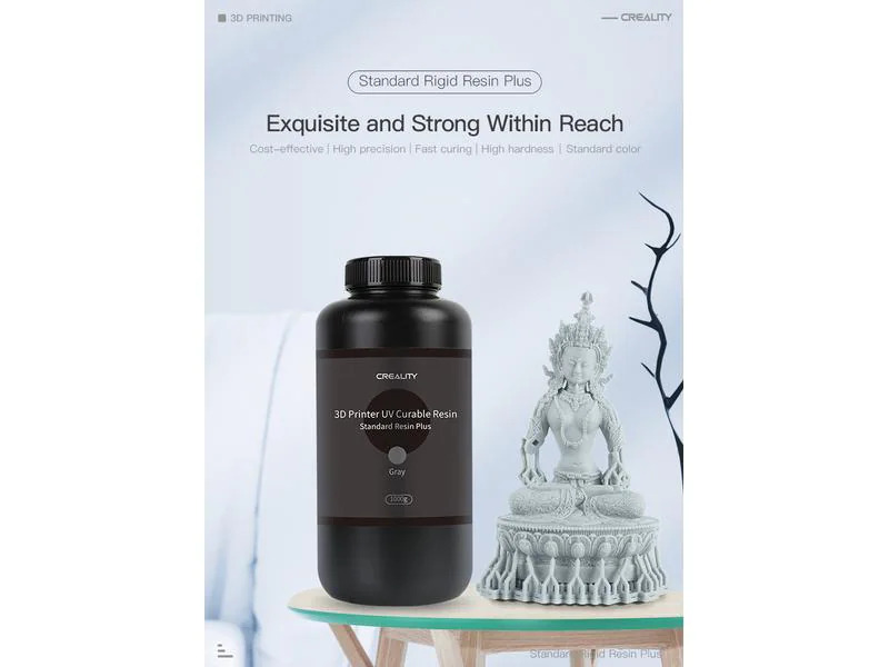Creality Resin Plus 1 kg, Schwarz