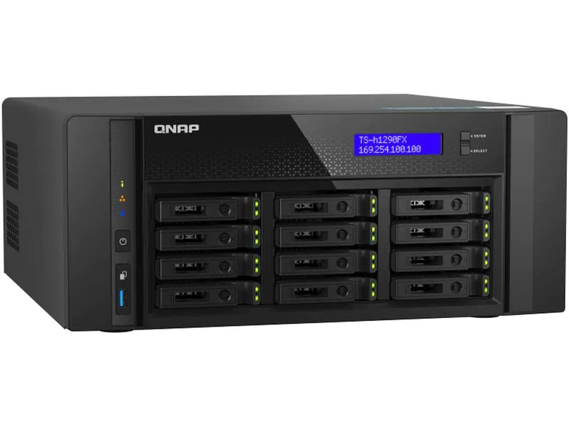 QNAP NAS TS-h1290FX-7232P-64G 12-bay