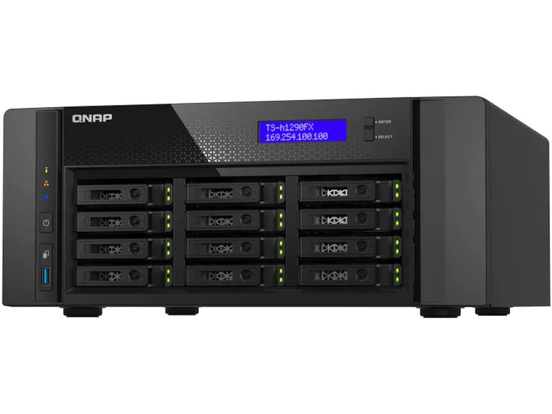 QNAP NAS TS-h1290FX-7232P-64G 12-bay