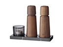 Crush Grind Untersetzer für Gewürzmühle Marble 3 Schwarz