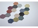 Zone Denmark Topfuntersetzer Hexagon Blau