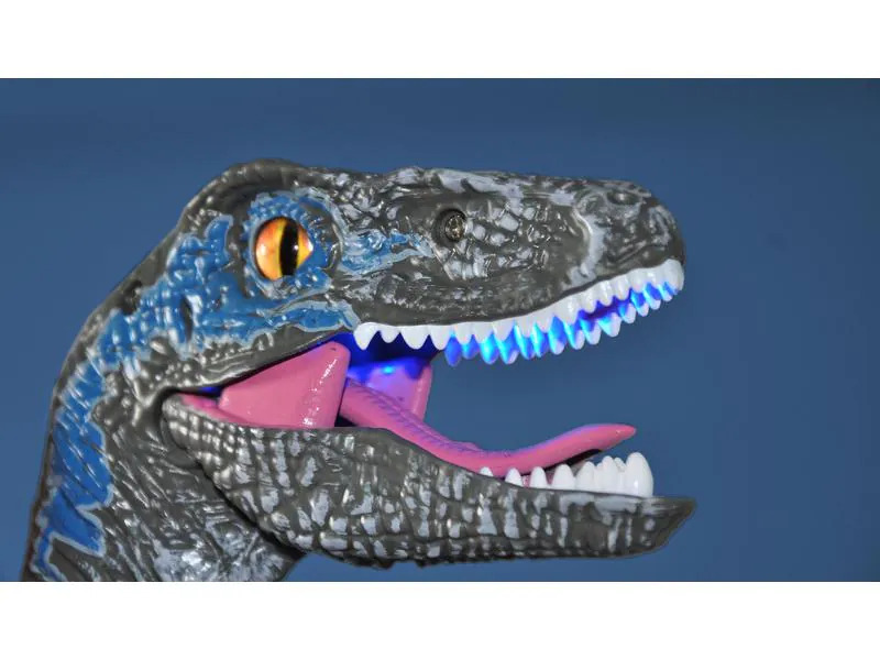 Amewi RC Dinosaurier Velociraptor, Grau RTR