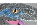 Amewi RC Dinosaurier Velociraptor, Grau RTR