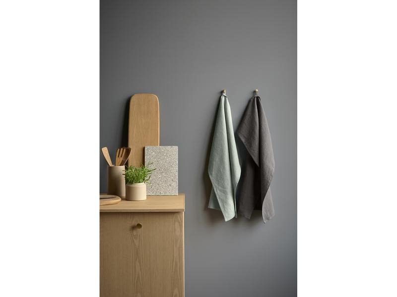 Södahl Geschirrtuch Pure Linen Dunkelbraun