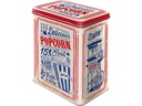 Nostalgic Art Vorratsdose Popcorn 3 l, Beige/Blau/Rot