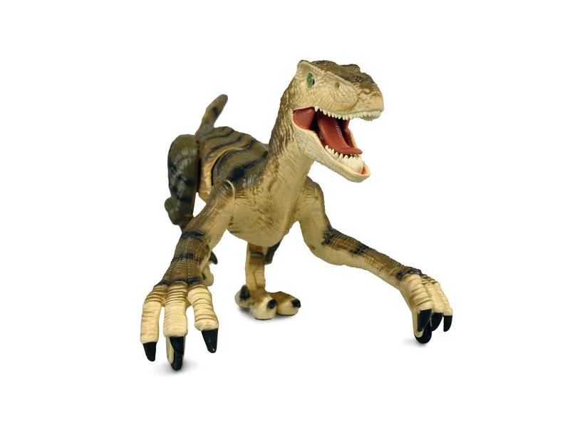 Amewi RC Dinosaurier Velociraptor, Braun RTR