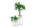 House Nordic Blumentopf Marla 2 Stück, Beige