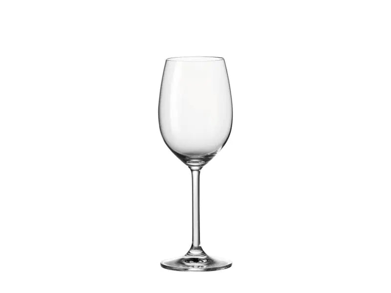Leonardo Weissweinglas Daily 370 ml, 6 Stück, Transparent