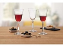 Montana Rotweinglas Avalon 330 ml, 6 Stück, Transparent