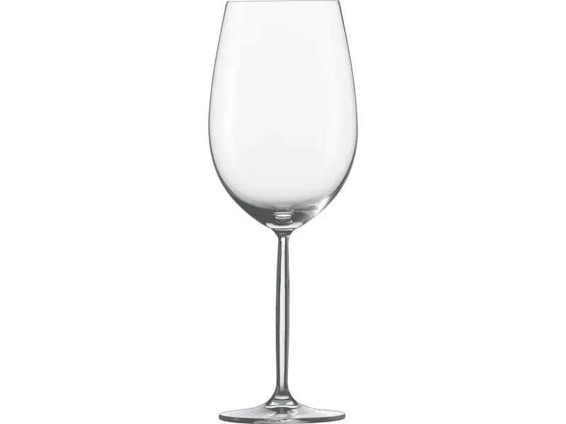 Schott Zwiesel Rotweinglas Diva 770 ml, 6 Stück, Transparent