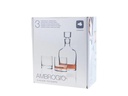 Leonardo Whisky-Set Ambrogio 1,5 l 3-Teilig, Transparent