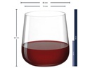 Leonardo Whiskyglas Brunelli 400 ml, 6 Stück, Transparent