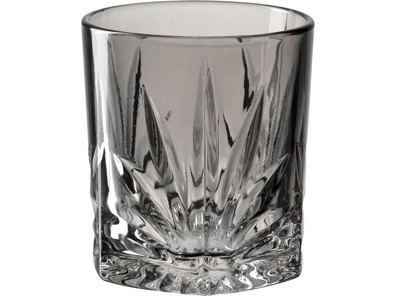 Leonardo Whiskyglas Capri 220 ml, 4 Stück, Grau