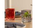 Leonardo Whiskyglas Capri 220 ml, 4 Stück, Grau