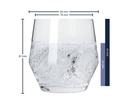 Leonardo Whiskyglas Puccini 310 ml, 6 Stück, Transparent 