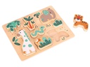 Spielba Holzspielwaren Holz-Puzzle 3D Elefant &amp; Giraffe