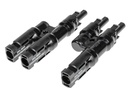 Autarking Steckverbinder Set MC4 Abzweiger 2x F-M &amp; 2x M-F