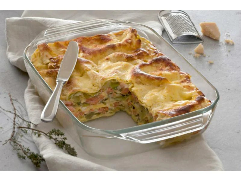 Pyrex Auflaufform 39 x 25 cm Eckig, Transparent
