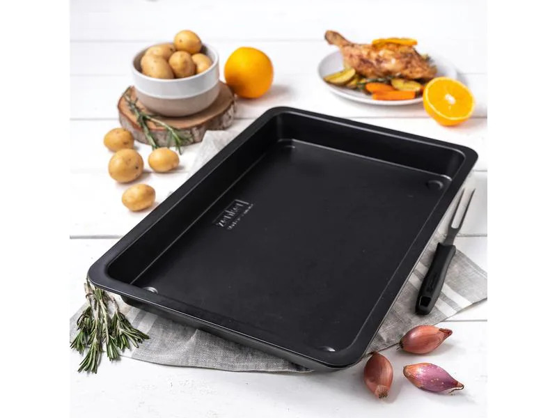 Zenker Auflaufform Special Cooking 42 x 29 cm, Eckig, Schwarz