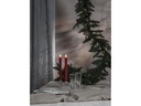 Star Trading LED-Kerze FLAMME 2.2 cm x 24.5 cm, Rot, 2 Stück