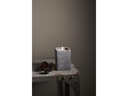 Star Trading LED-Kerze Flamme Cem, Ø 9 cm x 145 mm, Grau