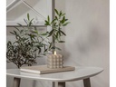 Star Trading LED-Kerze Flamme Dot, Ø 7.5 cm x 95 mm, Beige
