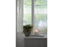 Star Trading LED-Kerze Flamme Romb, Ø 8.5 cm x 100 mm, Transparent