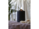 Star Trading LED-Kerze Pillar 7.5 cm x 15 cm, Schwarz