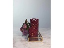 Star Trading LED-Kerze Pillar Clary 8 cm x 15 cm, Rot