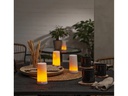 Star Trading LED-Kerzen Set Candle Diner Start 6.8 cm x 13 cm, Weiss