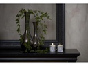 Star Trading LED-Kerzen Set Flame Marble, 2 Stk. 5.5 cm x 9 cm, Grau