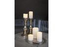 Star Trading LED-Kerzen Set Pillar Paul 5er Pack, Ø 10 cm x 150 mm, Gelb