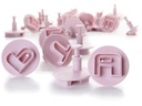 Ibili Ausstecher-Set 26 Stück, Buchstaben