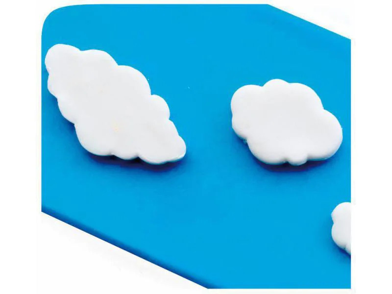 Ibili Ausstecher-Set 4 Stück, Wolke