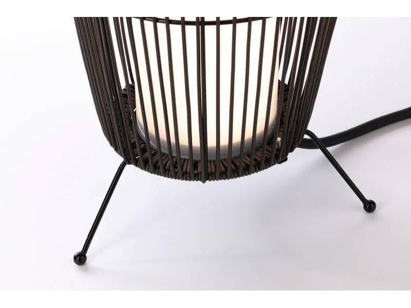 Paulmann Windlicht Plug &amp; Shine Basket 60 cm, Anthrazit