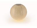 STT Laterne Ball Solar Antic 40 cm Platin