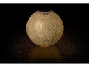 STT Laterne Ball Solar Antic 40 cm Platin