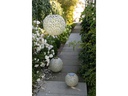 STT Laterne Ball Solar Antic 40 cm Weiss