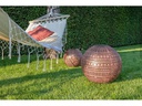 STT Laterne Solar Antic Ball Boho, ⌀ 40, Braun