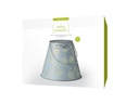 STT Laterne Solar Antic Dandelion 26 cm Hellblau