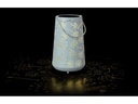 STT Laterne Solar Antic Dandelion 32.5 cm Hellblau