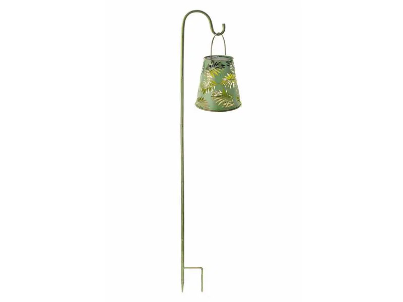 STT Laterne Solar Antic Lantern Bamboo, Grün